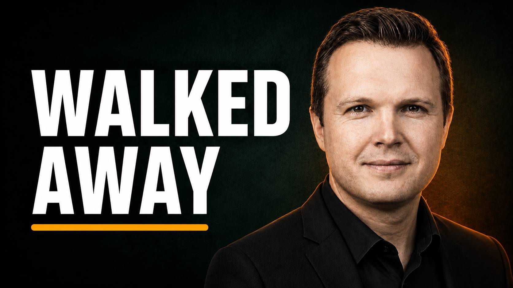 He made partner in under two years, then walked away. 