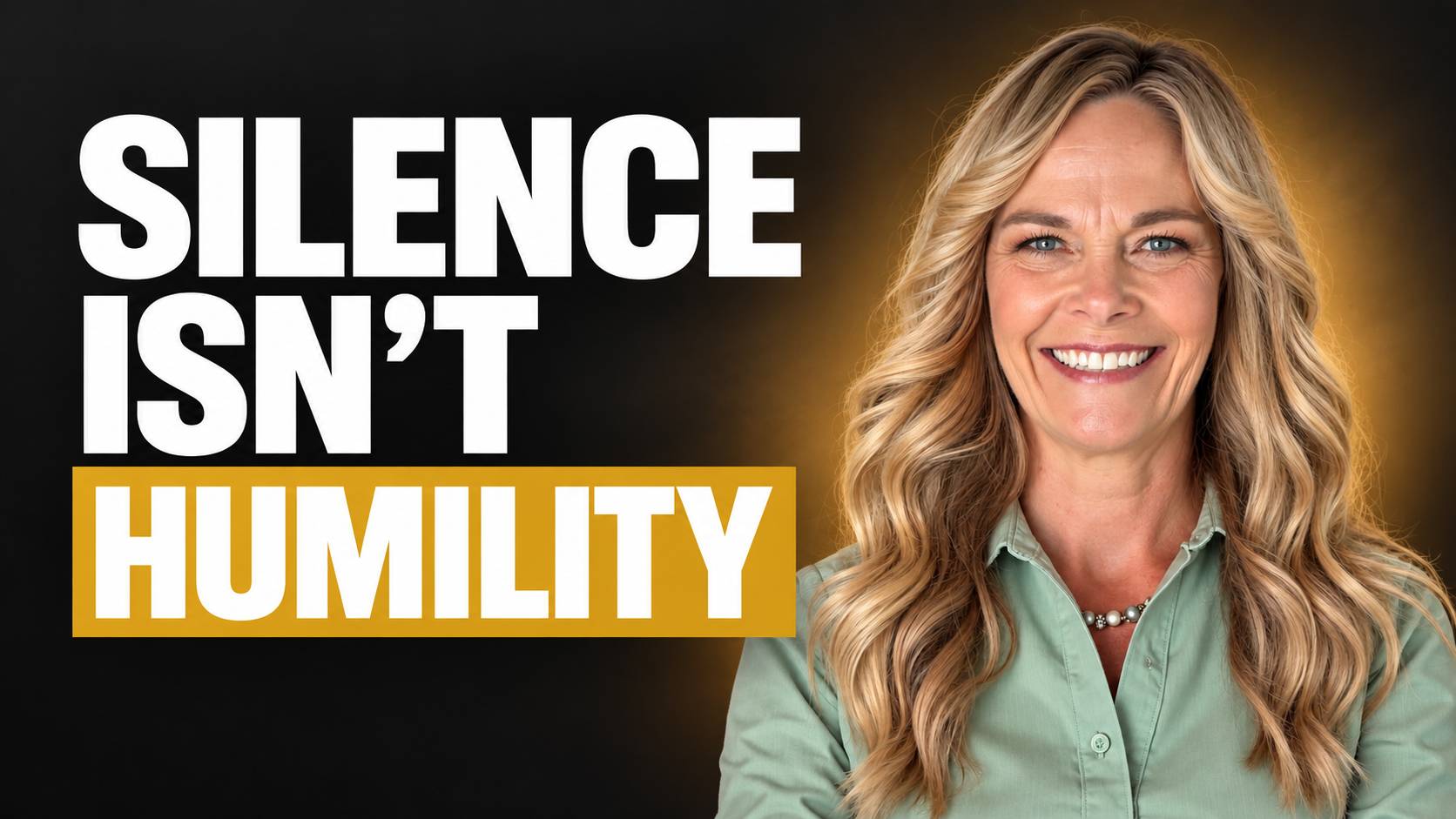 Visibility does not equal vanity. 