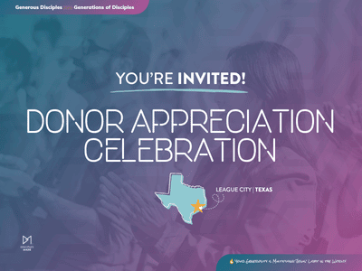 Donor Appreciation Celebration!