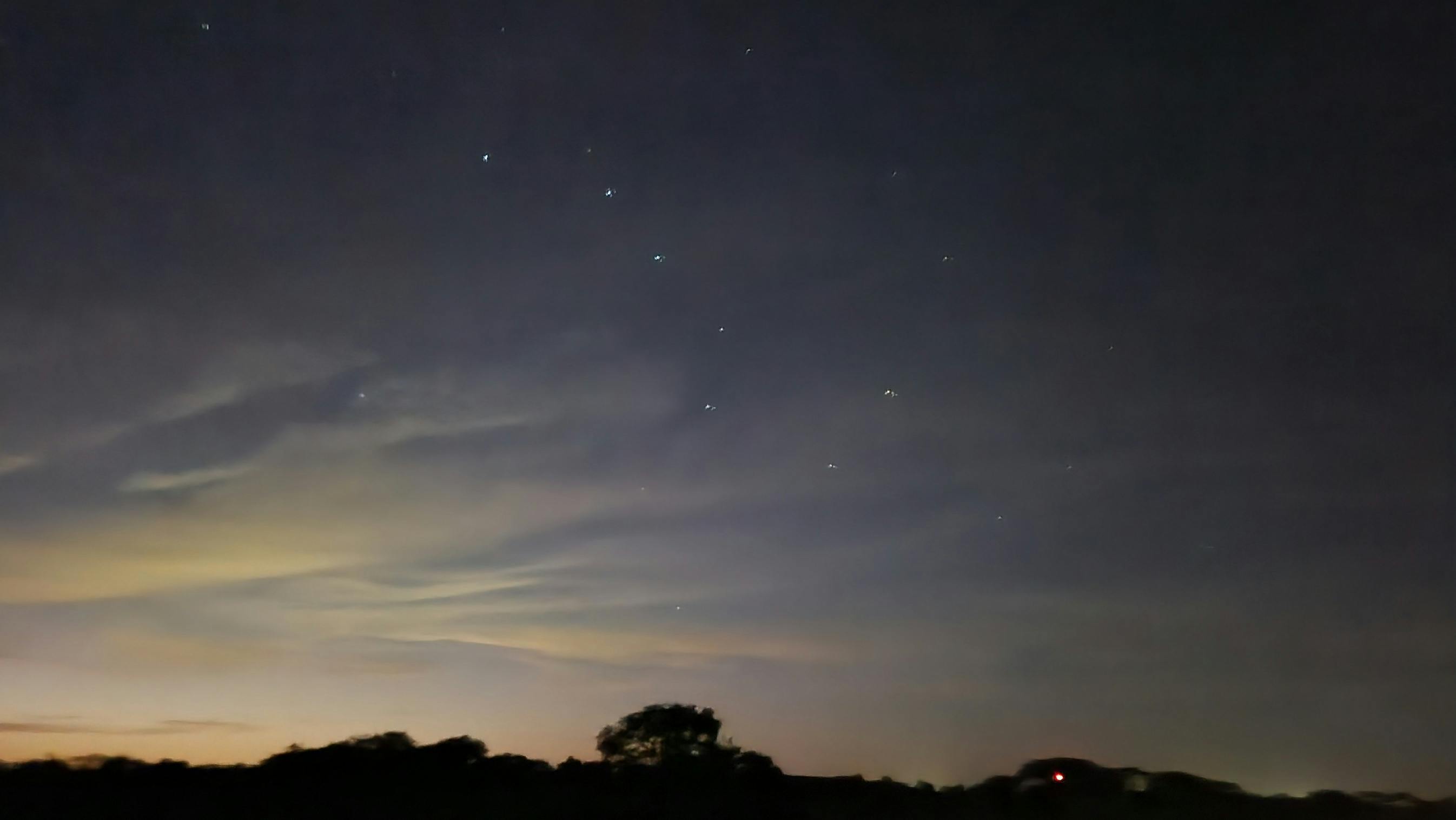 Big Dipper Iowa Sky