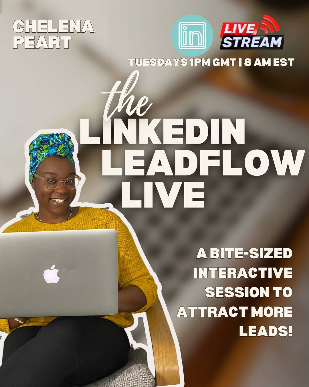 🚨 The LinkedIn LeadFlow LIVE starts tomorrow...

And here’s why I’m doing it… 🚨

As women in business over 40, we juggle a lot. I see so many brilliant service-based business owners who know LinkedIn could bring them clients...

But between everything else, it just doesn’t happen 🤦🏾‍♀️

I see you and I get it....
 
And that’s exactly why I’m launching LinkedIn LeadFlow LIVE – a 30-minute interactive session where we’ll actually do the work together.

Every Tuesday at 1 PM GMT, we’ll tackle 3 actionable LinkedIn tasks designed to help you attract leads without the overwhelm.

It’s not another webinar or masterclass – it’s your time to focus, review, and refine your LinkedIn presence with me guiding you.

📅 We start tomorrow at 1 PM GMT – block out the time and let’s do this!

Drop 👉🏾 LFL in the comments and I'll share the link with you so it gets added to your diary!

And be sure to share this with a friend who needs to take LinkedIn seriously too!

This isn’t just about learning – it’s about doing... Let’s build your LinkedIn lead flow, together.

Will I see you there? 🤔

#LinkedInTips #WomenInBusiness #LinkedInMarketing 
#TheLinkedInLady #LeadGeneration #LinkedInMentor