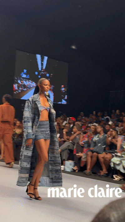 The runway at Lagos Fashion Week