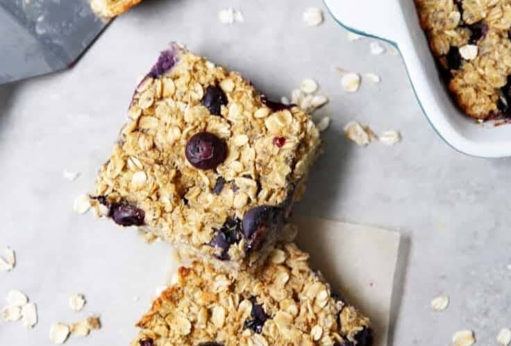 Blueberry Baked Oatmeal