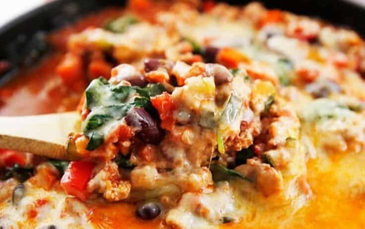 loaded taco skillet 