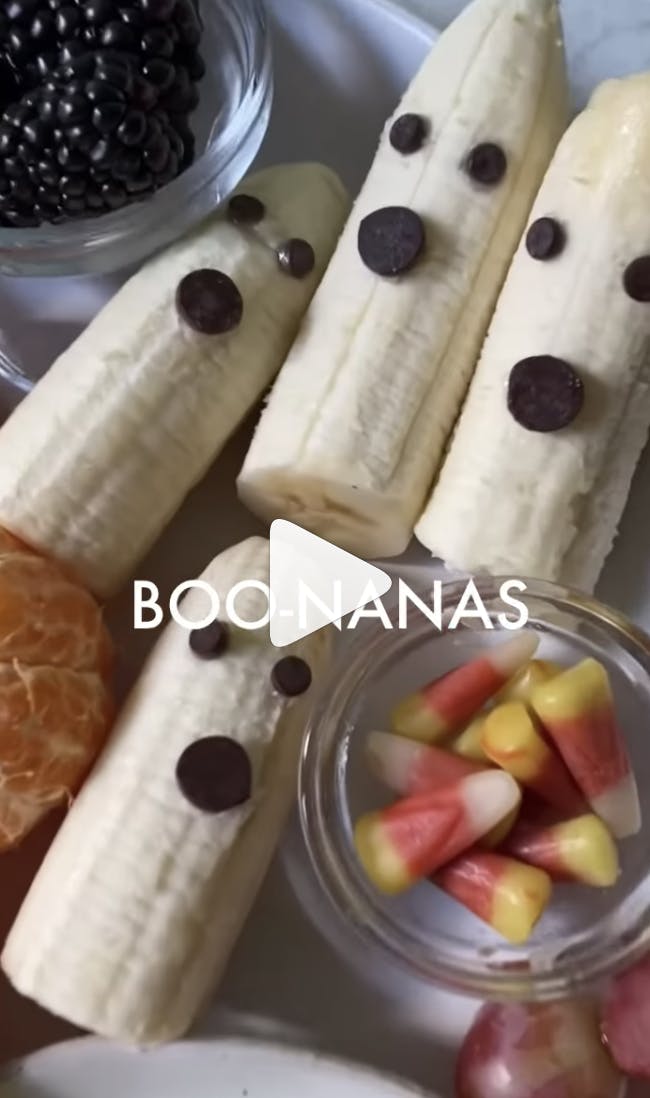 Boo-nanas Spooky Snack