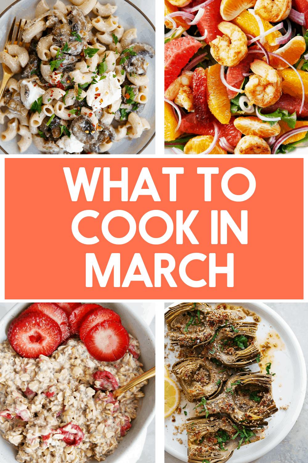 What to cook in March