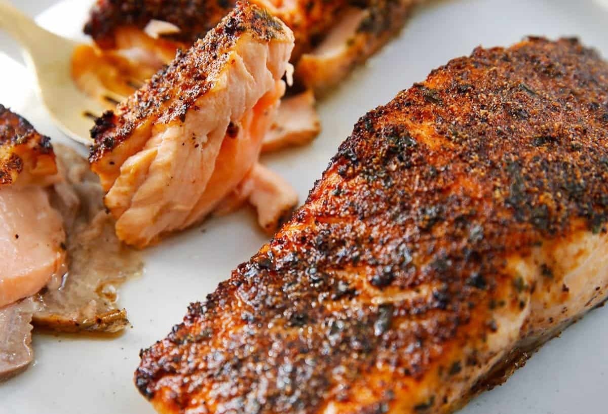 Air Fryer Salmon