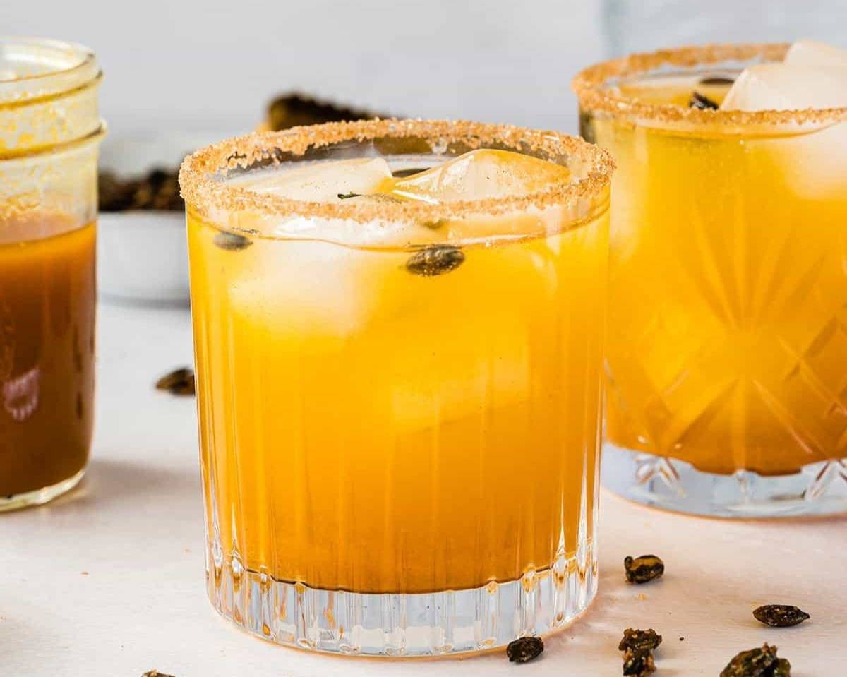 Pumpkin Smash Cocktail
