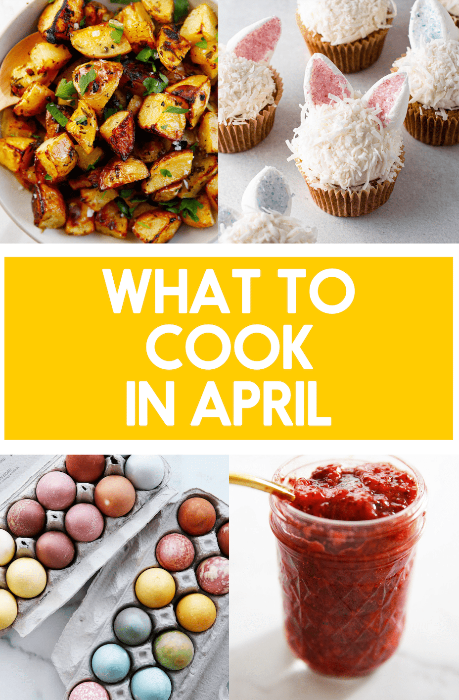 what to cook in april