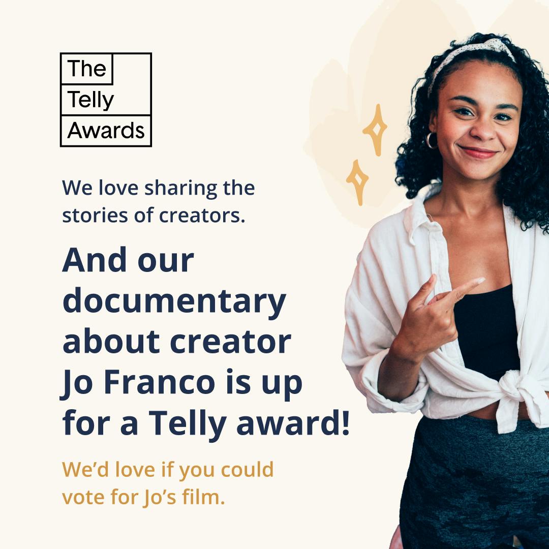 Vote for Jo Franco's documentary in the Telly Awards