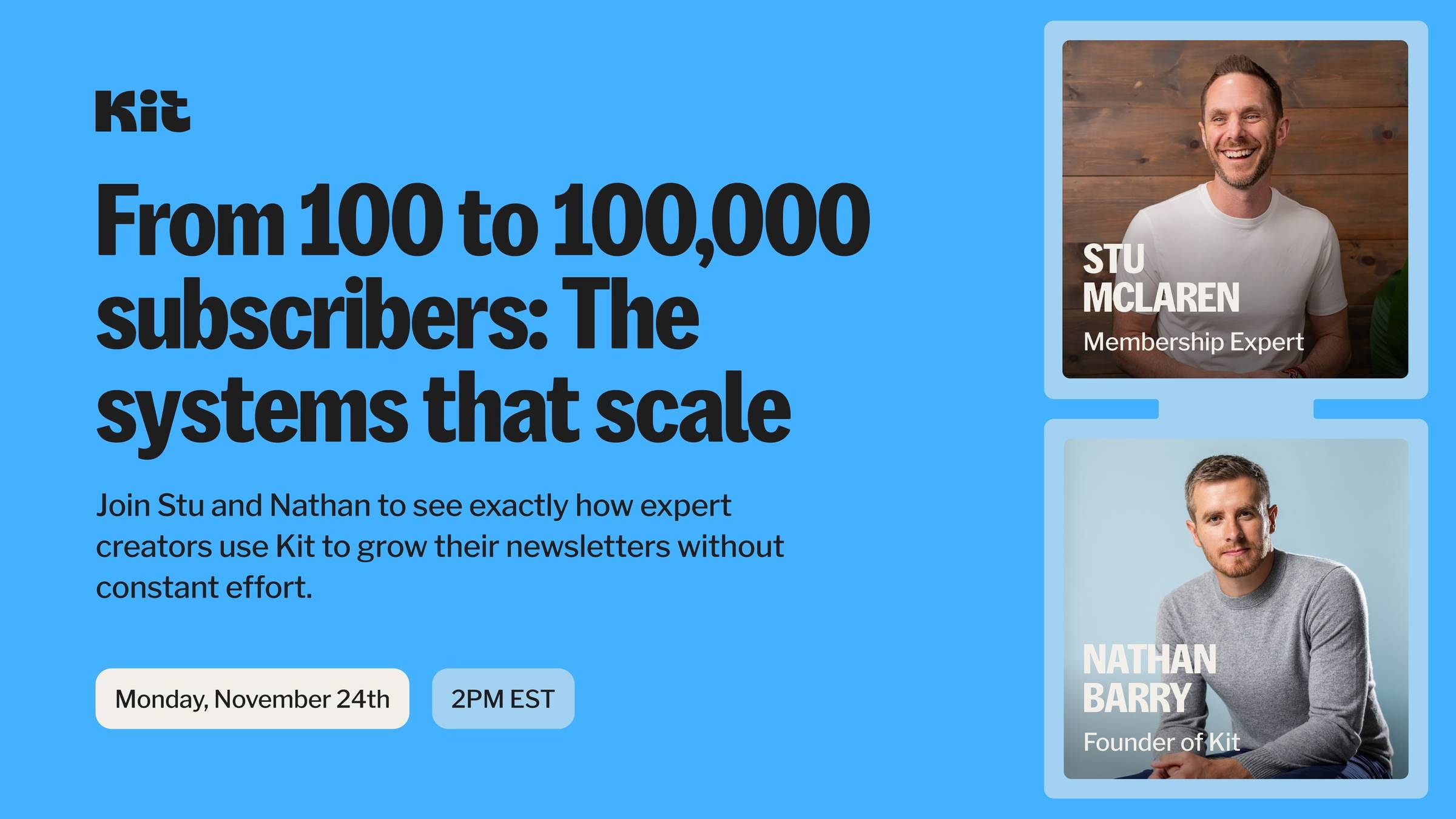 How expert creators grow from 100 to 100,000 subscribers