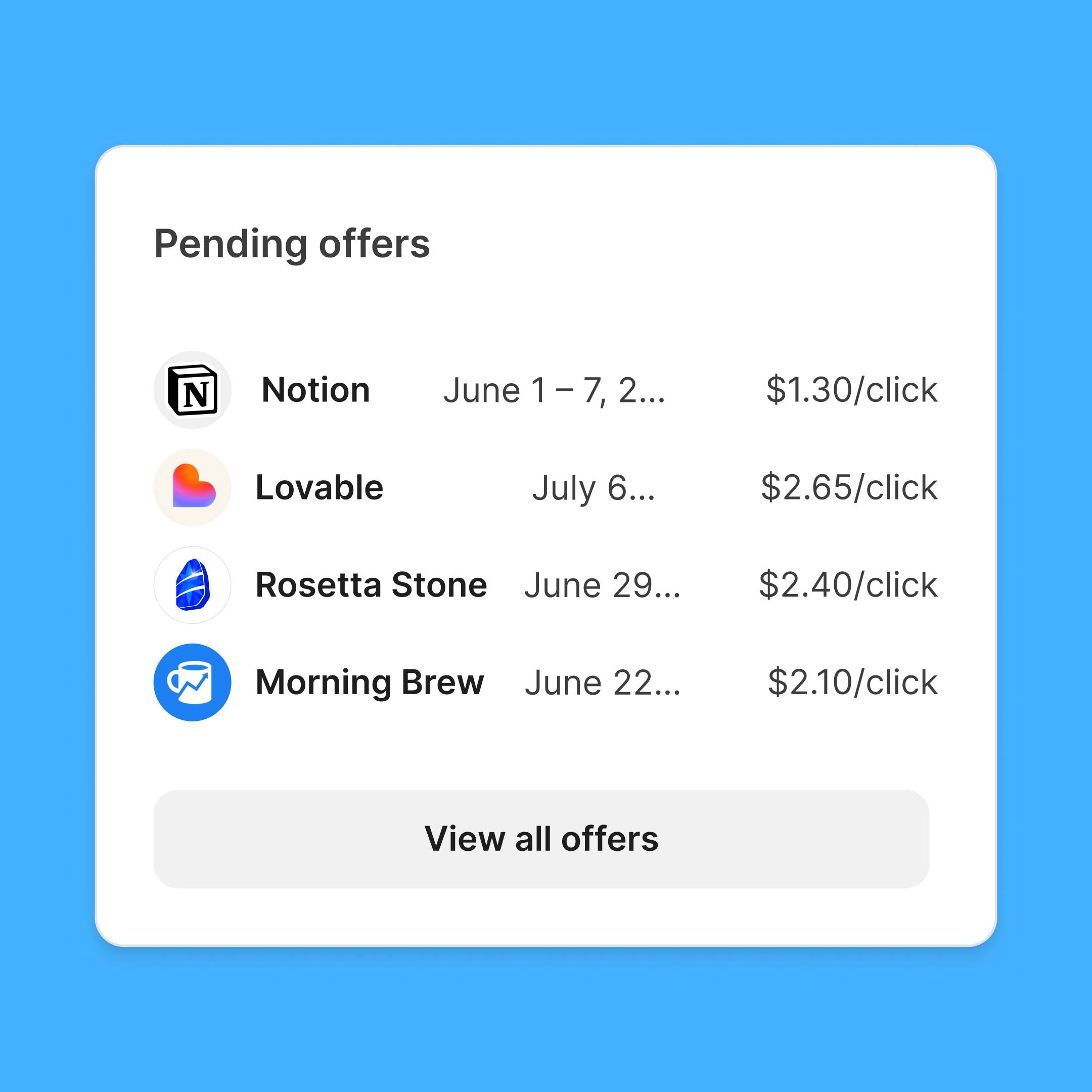 newsletter sponsorships
