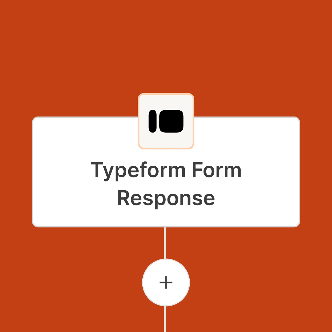 typeform Visual Automation node 