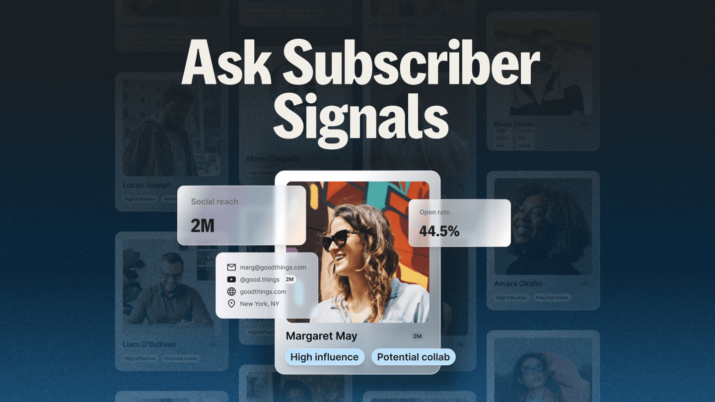 Ask Subscriber Signals