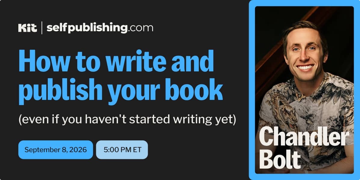 Join Chandler Bolt, September 8, 2026 at 5p Eastern