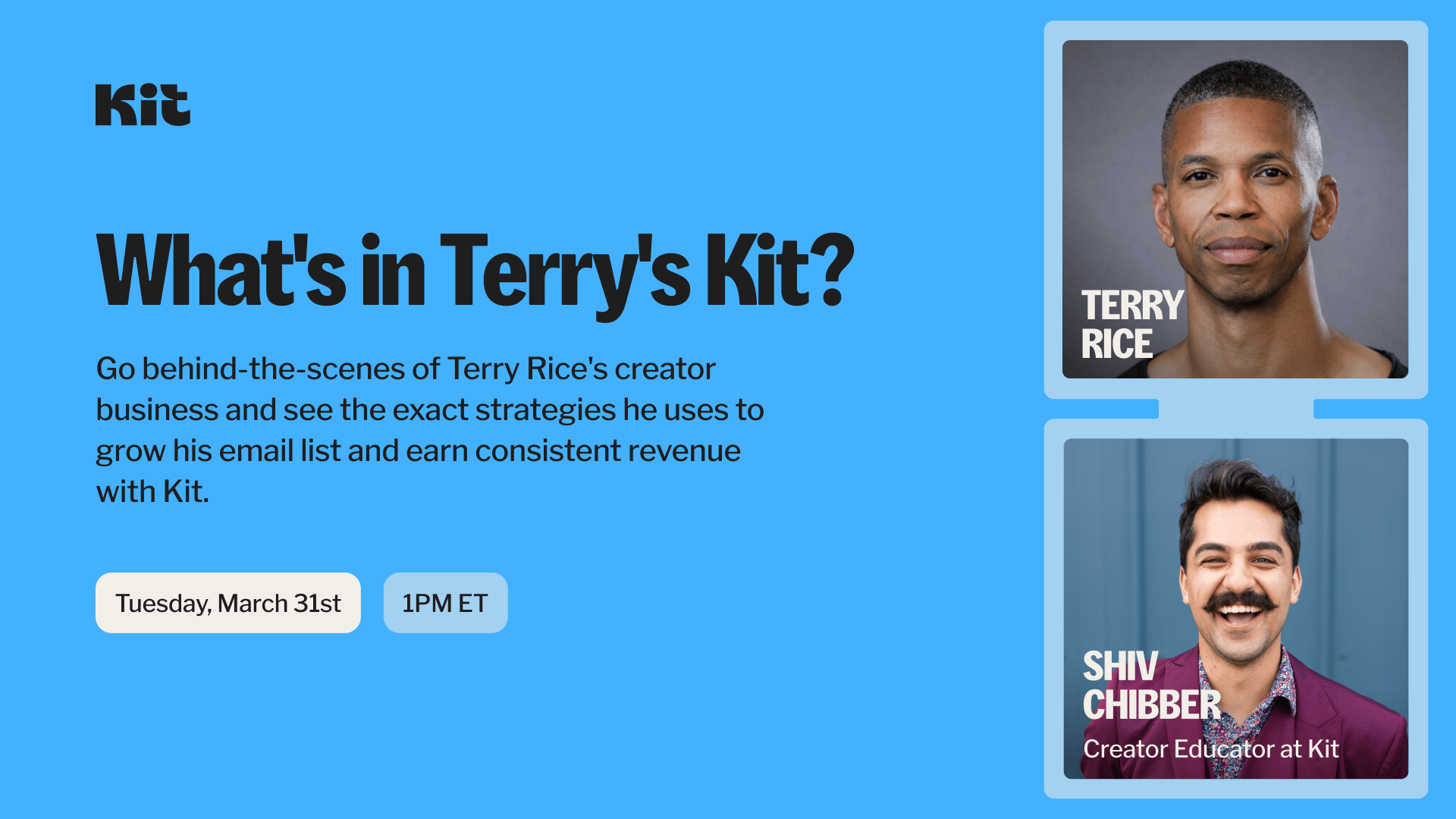  Workshop Terry Rice and Shiv Chibber