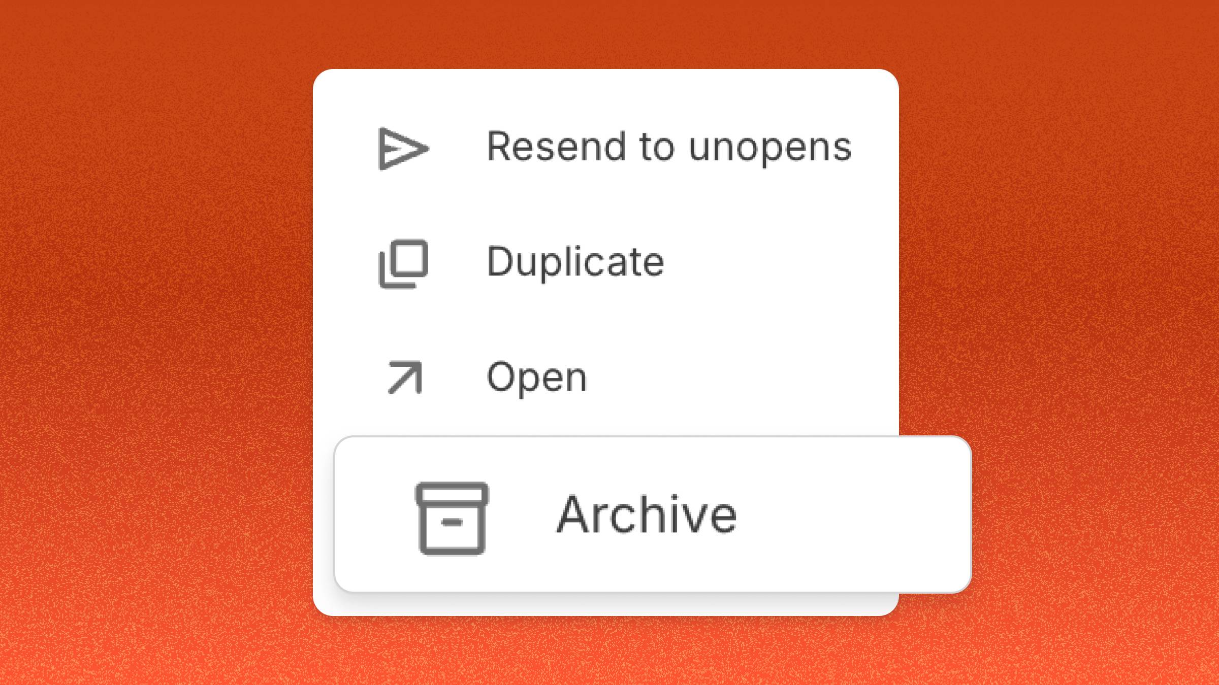 Archive broadcasts view