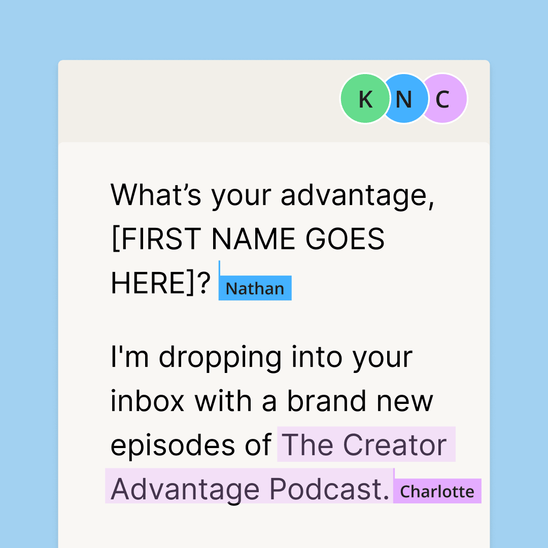 example of Collaborative Editing 