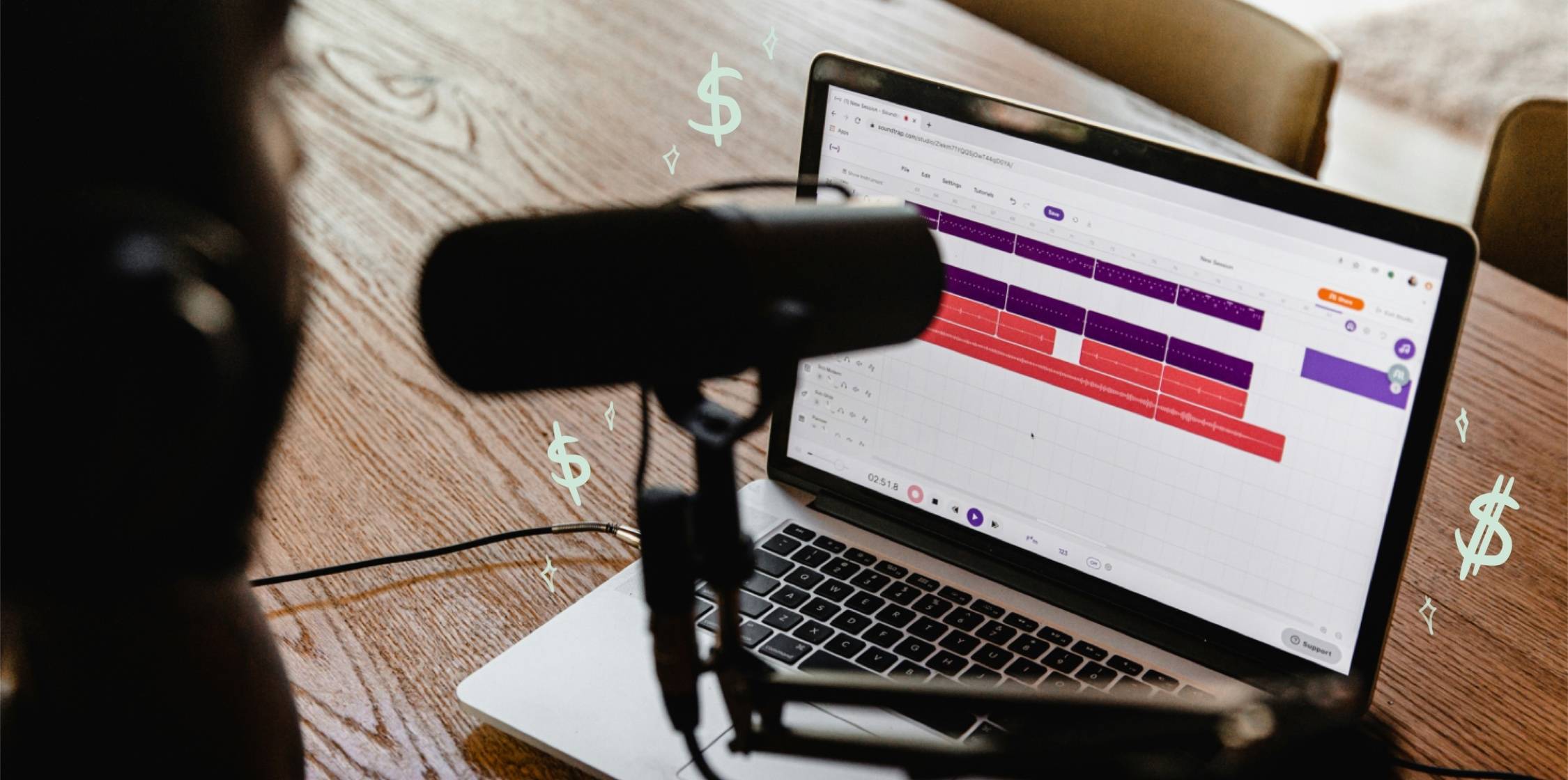 podcaster making money