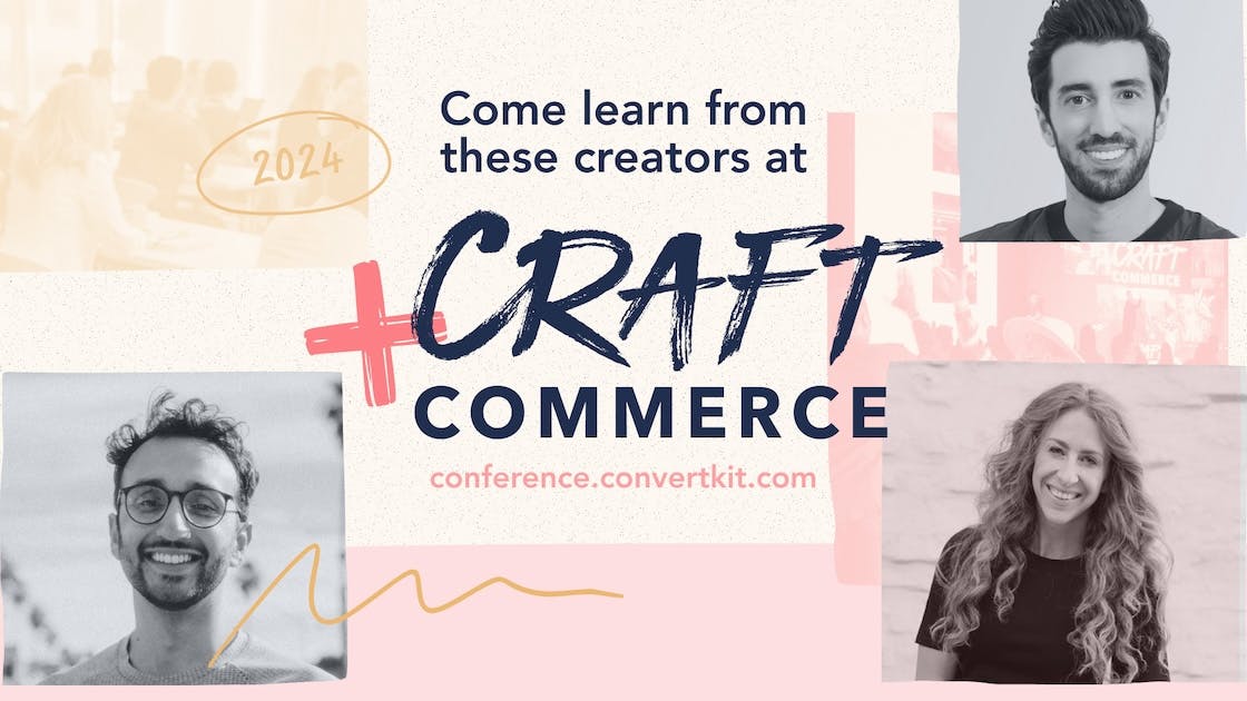 Come learn from these creators at Craft + Commerce