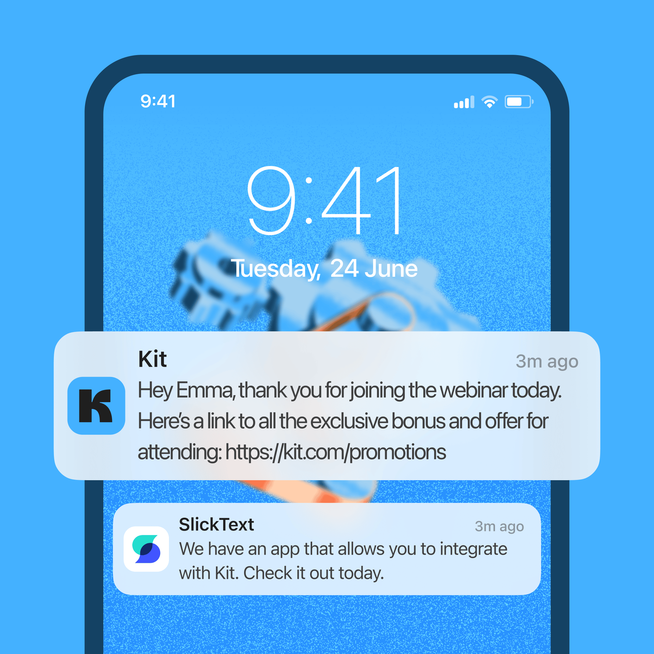 SMS with SlickText