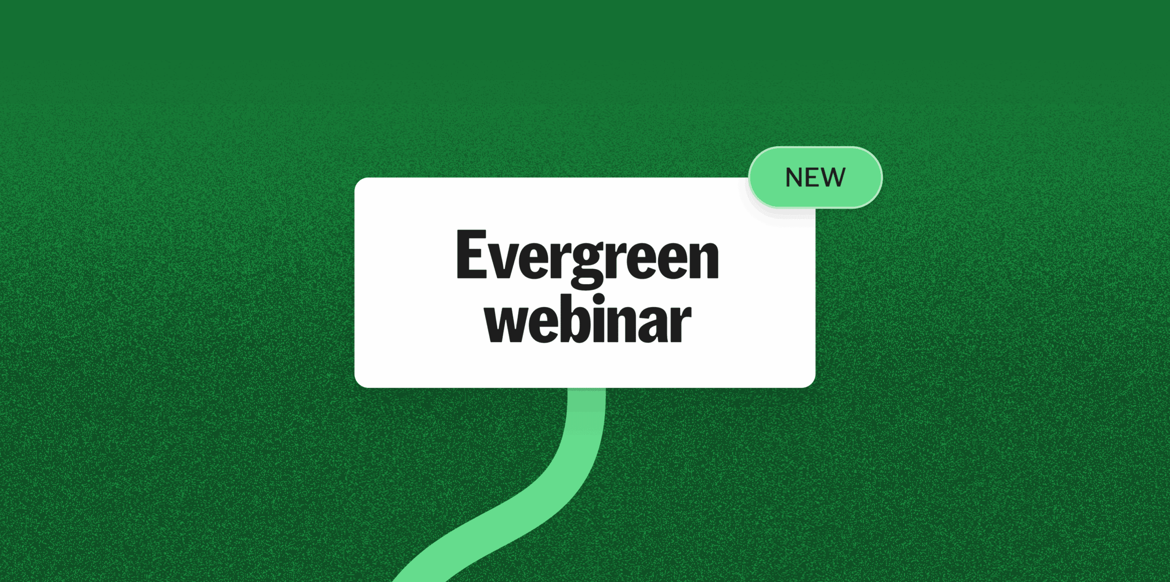 Evergreen webinar visual animation template