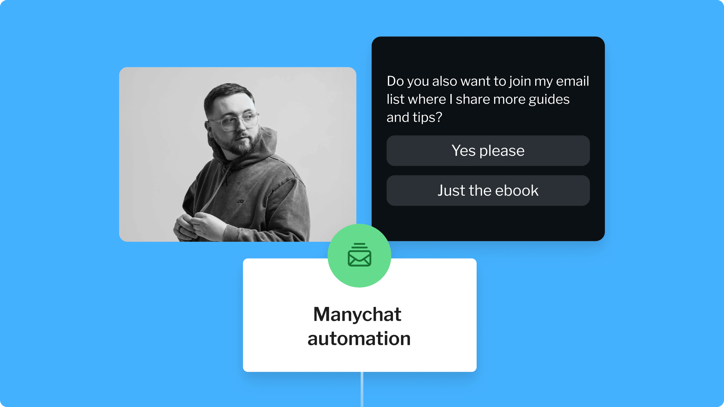 monetize Instagram using Kit + Manychat
