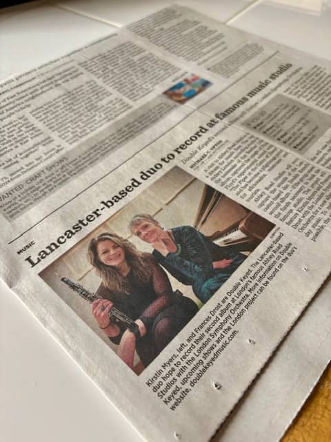 Double Keyed in the Lancaster newspaper (LNP).