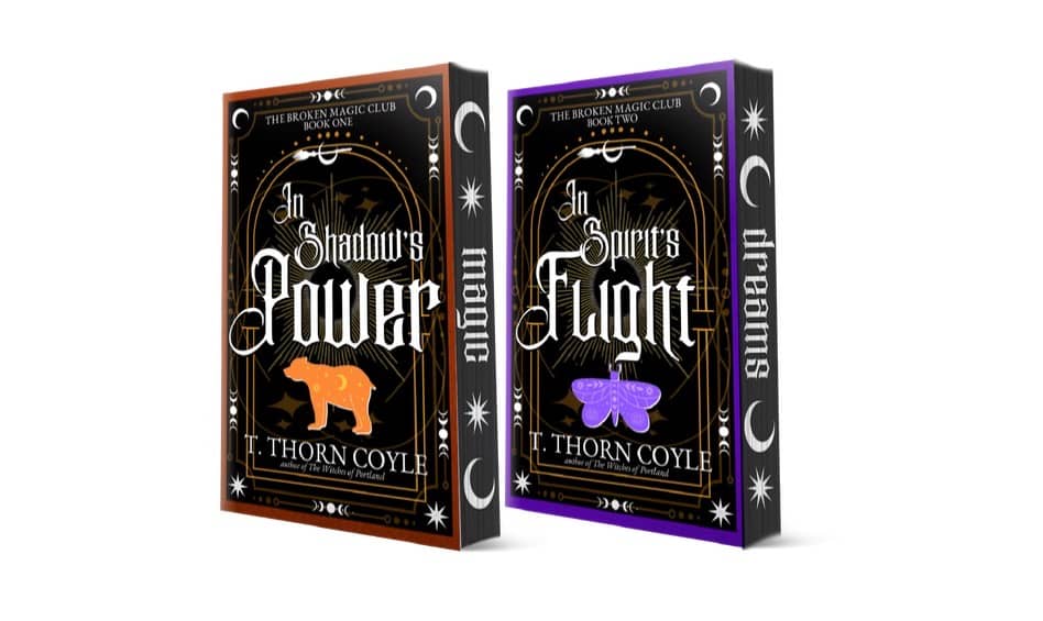 two books: In Shadow’s Power and In Spirit’s Flight