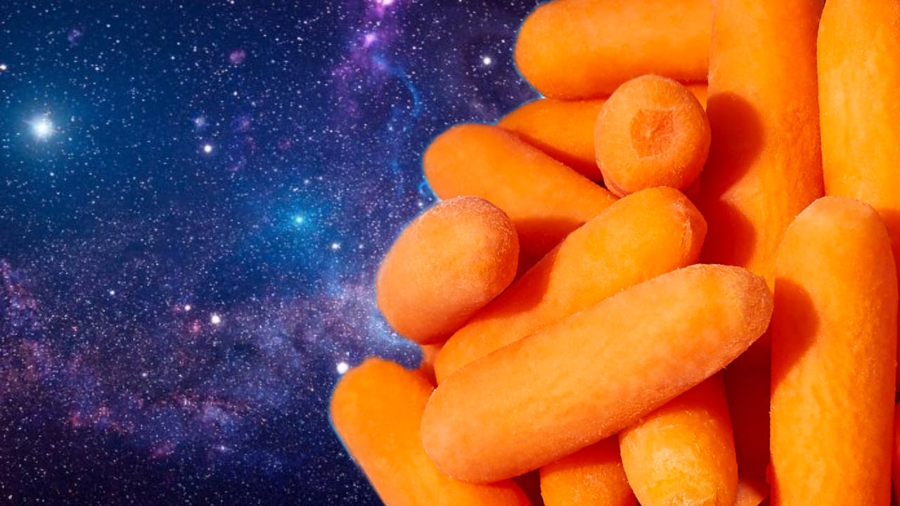 Carrots in space