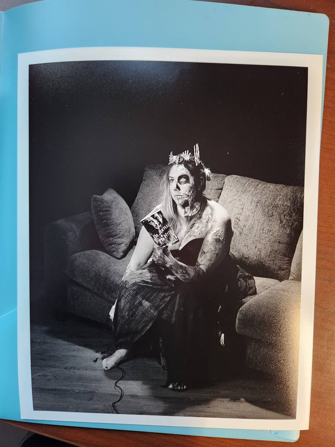 The Goddess Hel Print from 35 mm film. 
