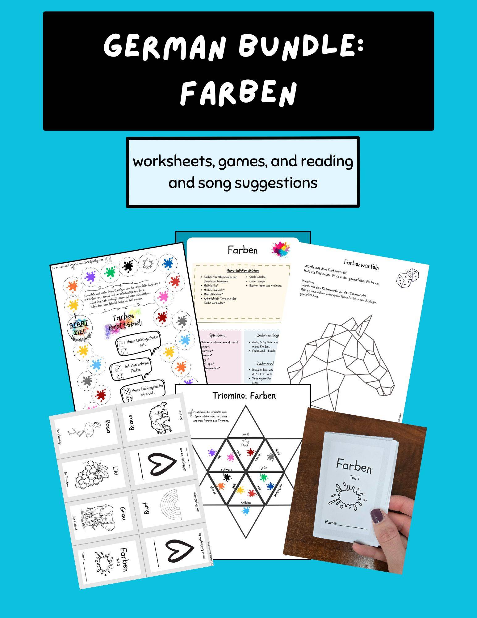 German Bundle: Farben/Colors