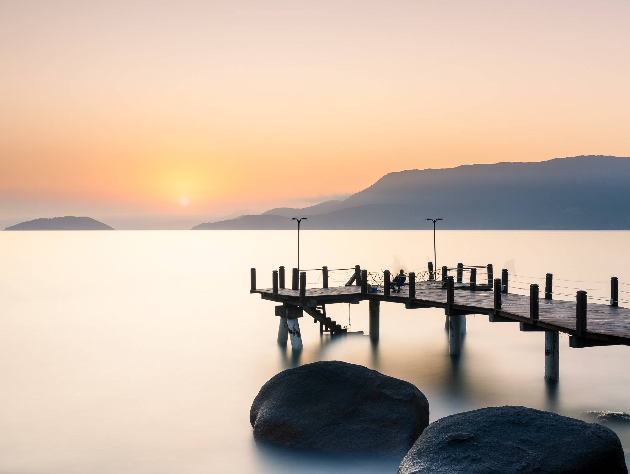 Por do sol em Ilhabela