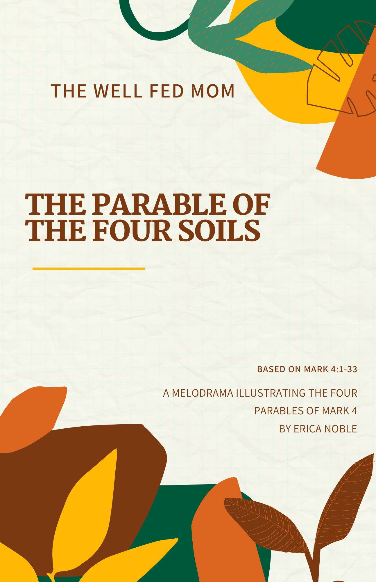 Parable of the Soils