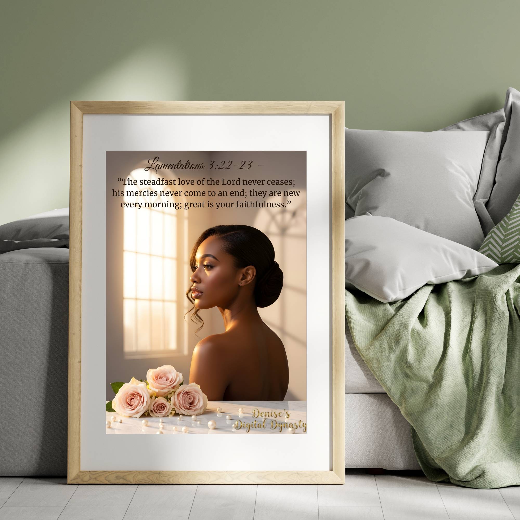 Lamentations 3:22 Wall Art Printable 