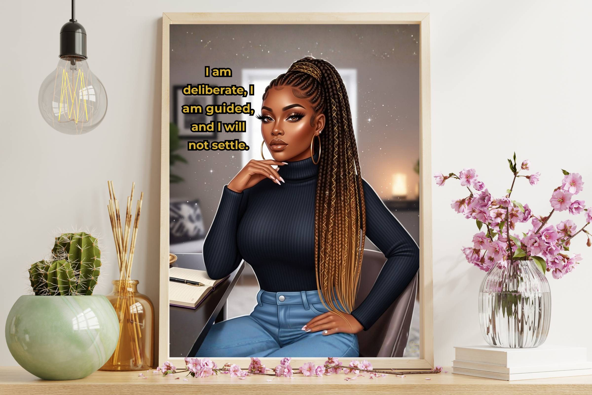 Deliberate & Guided Wall Art Printable