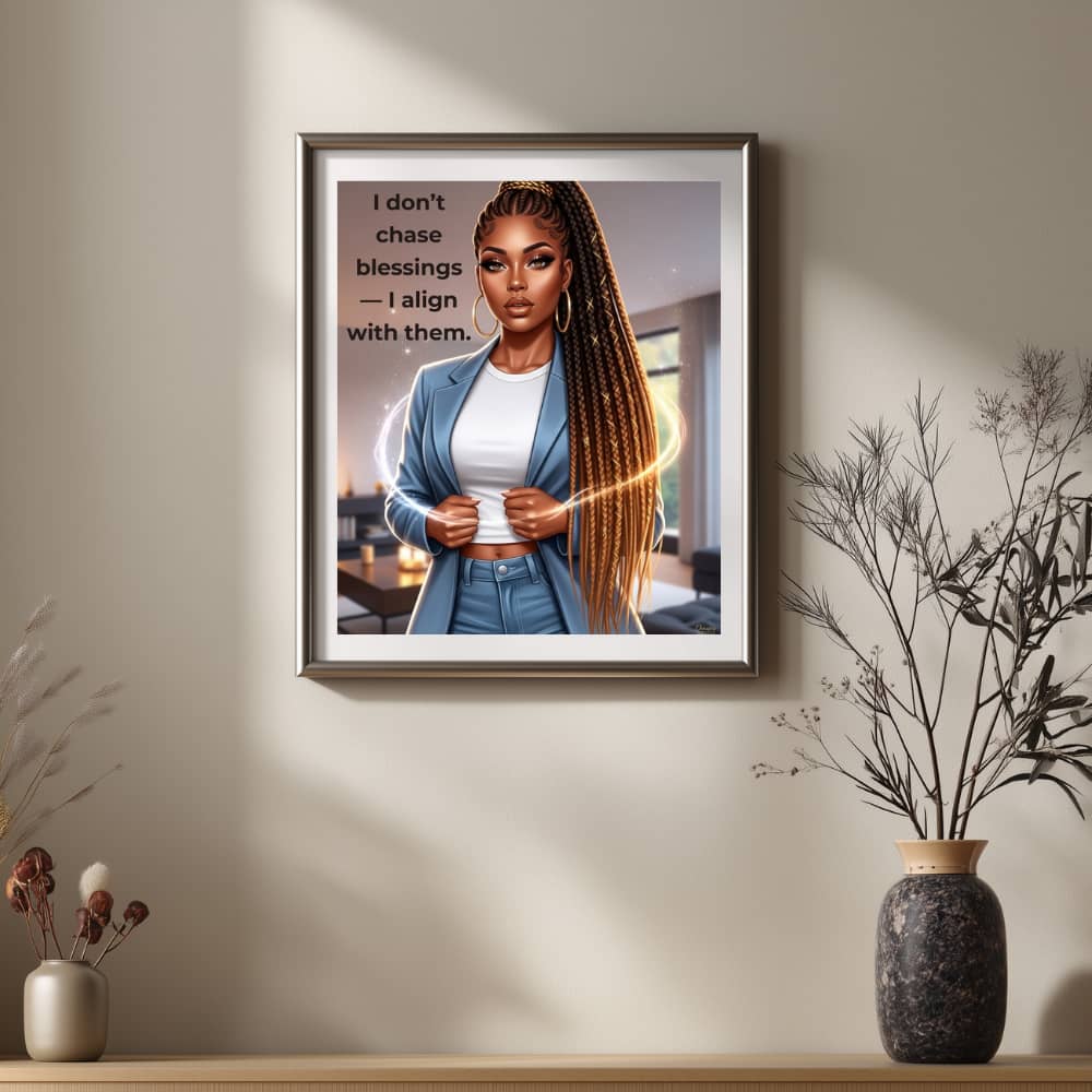 Blessings Alignment Wall Art Printable