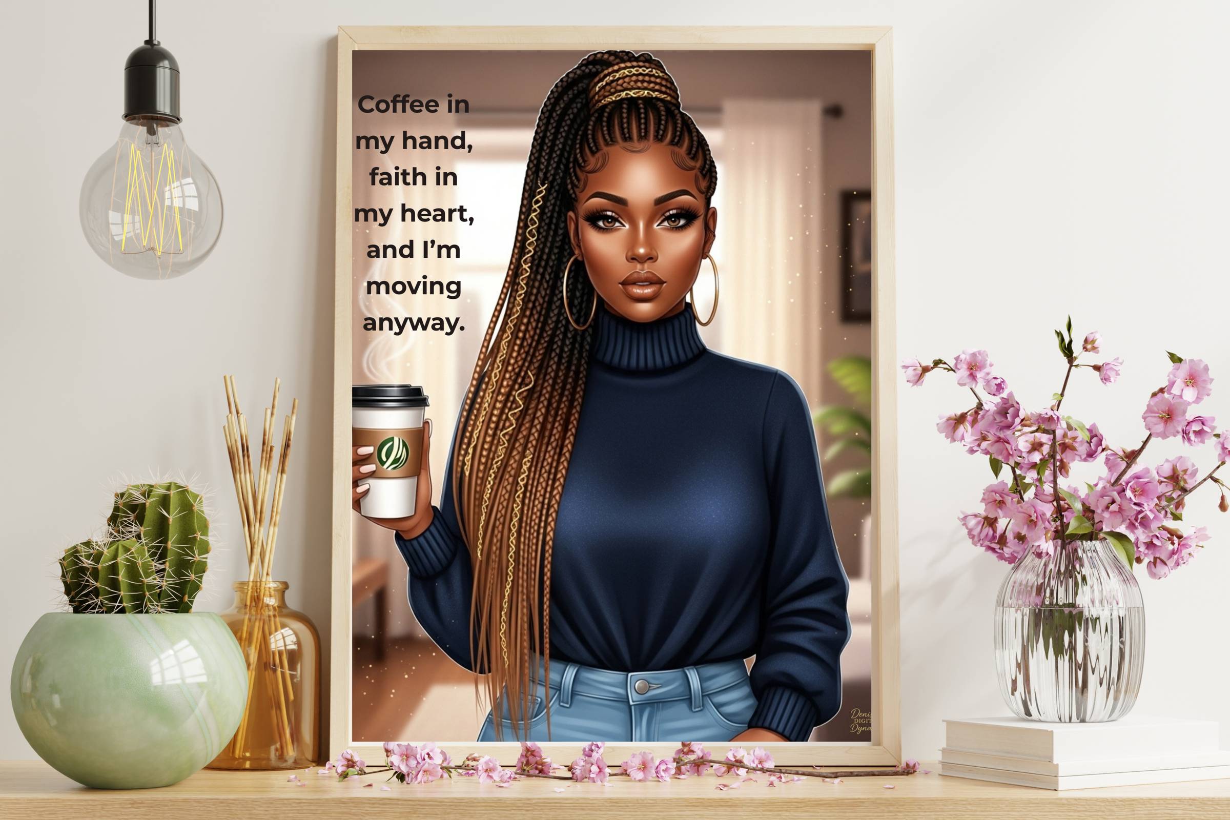 Coffee in My Hand Wall Art Printable