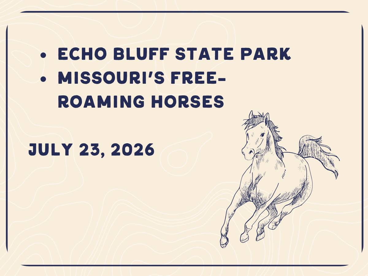 Echo Bluff State Park and Missouri's Free Roaming Horses