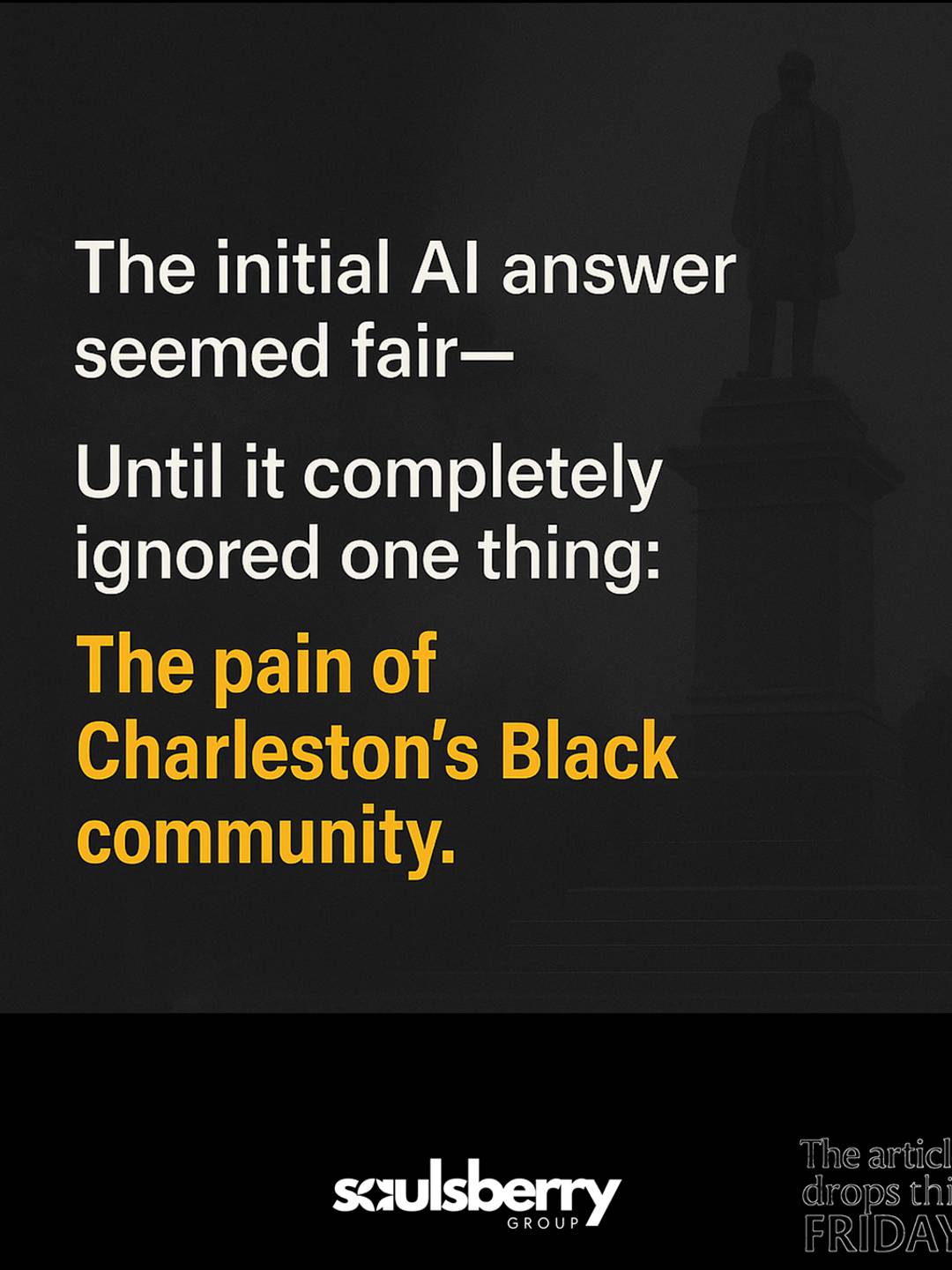 AI ignored the pain of the Black community