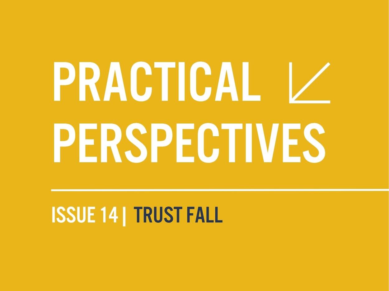 practical perspectives issue 14 TRUST FALL