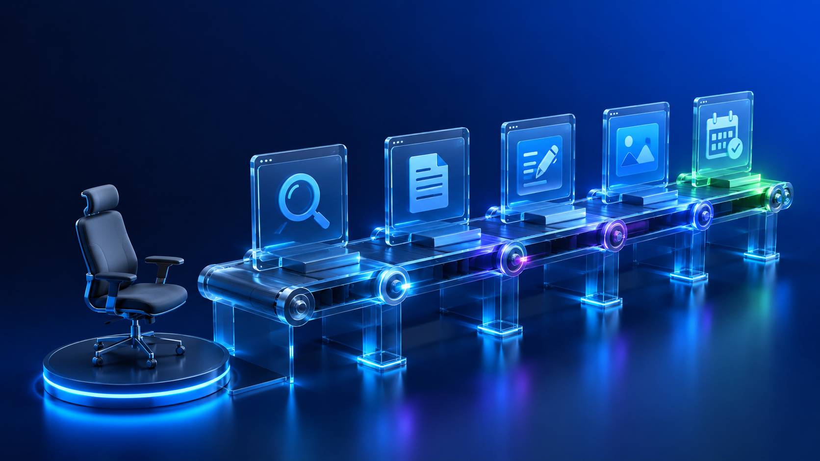 Automate the content workflow