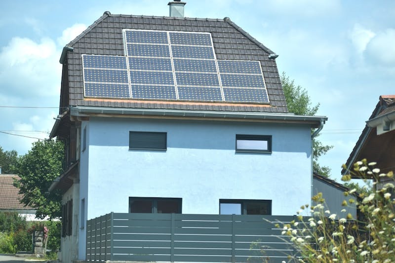 Solar powered home - sustainability village