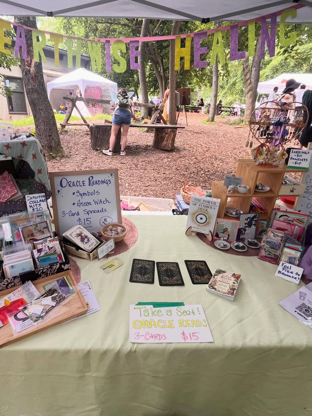 Reading Oracle Cards & Vending at the Philly Fairy Fest - Schuylkill Environmental Center!!