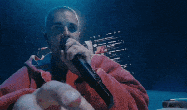 Justin Bieber vibing at Coachella
