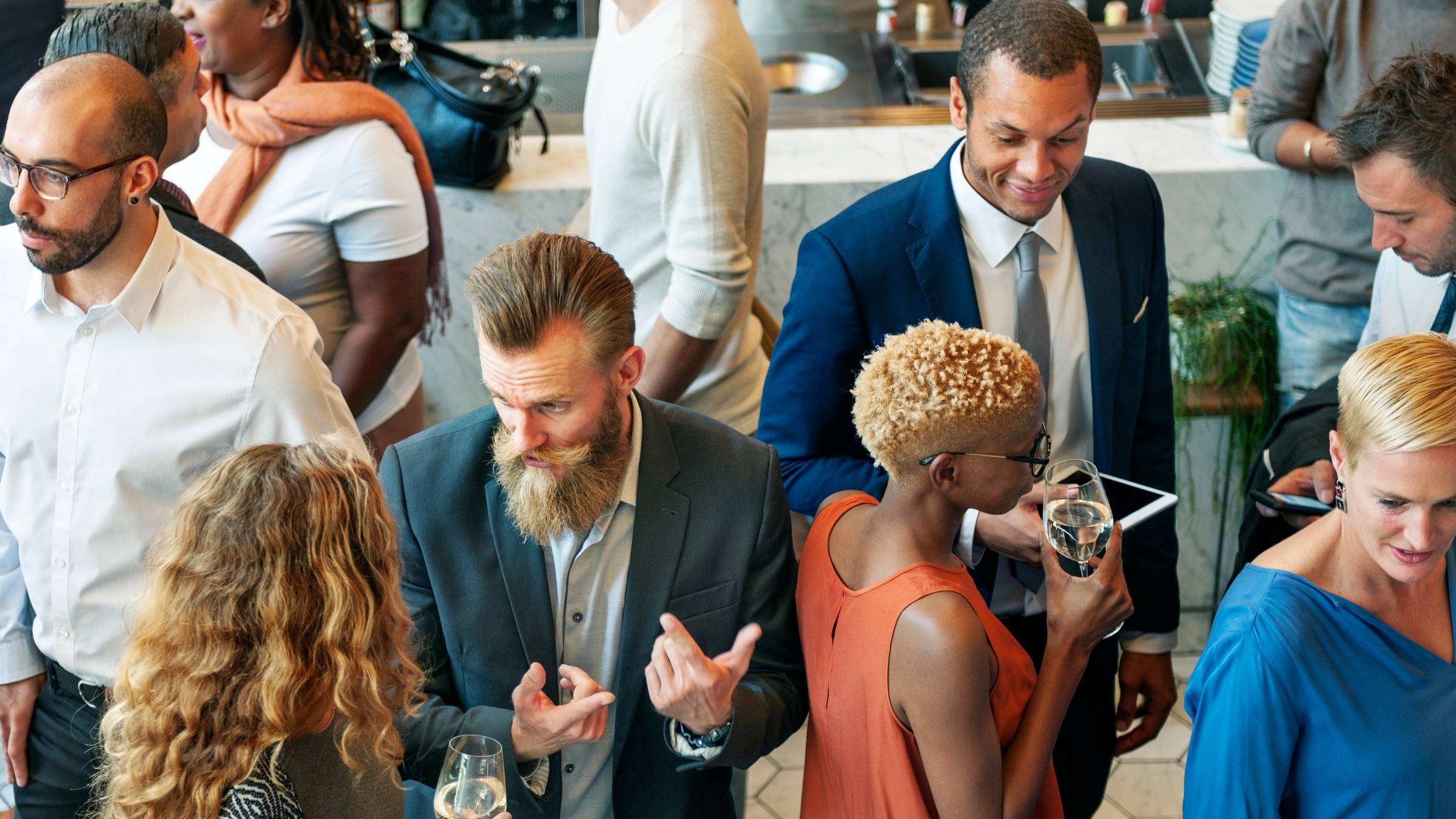 <a href="https://www.freepik.com/free-photo/diverse-business-people-dinner-party_12193019.htm#fromView=search&page=1&position=0&uuid=e0b10909-a000-41ae-a6e8-bead030df11b&query=networking+event">Image by rawpixel.com on Freepik</a>