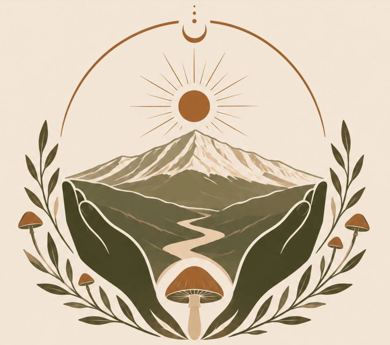 HELD retreat logo — Heal, Exhale, Liberate, Deepen