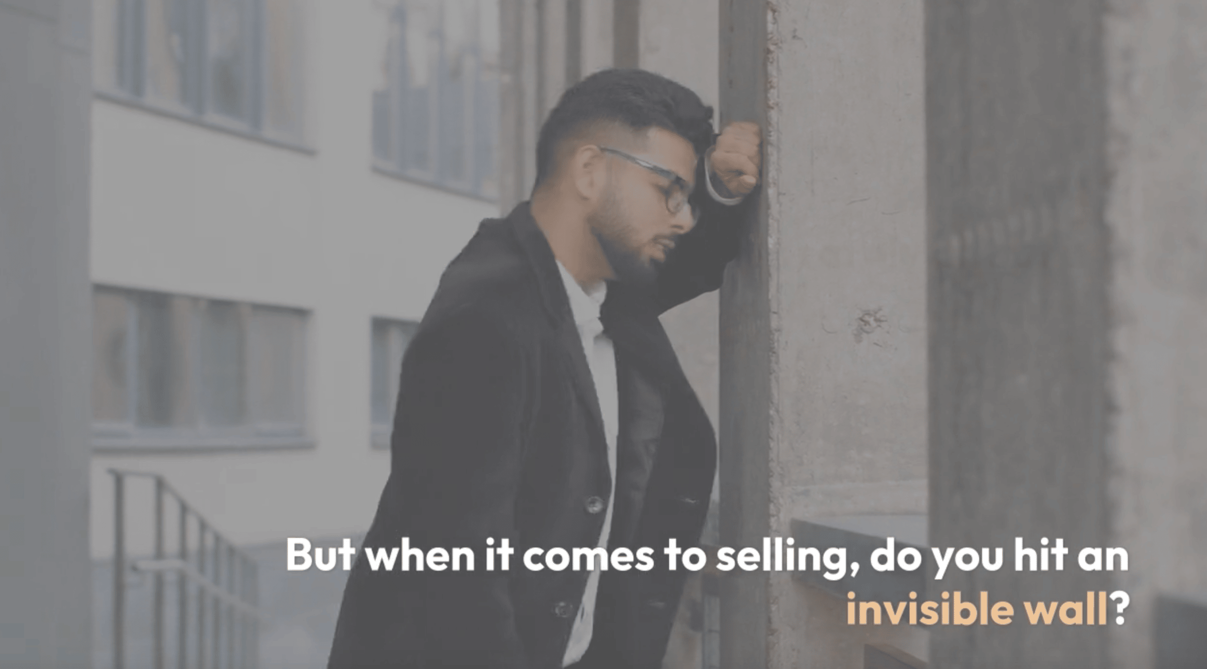 Stuck in sales, the hidden killer is not solution but internal resistance