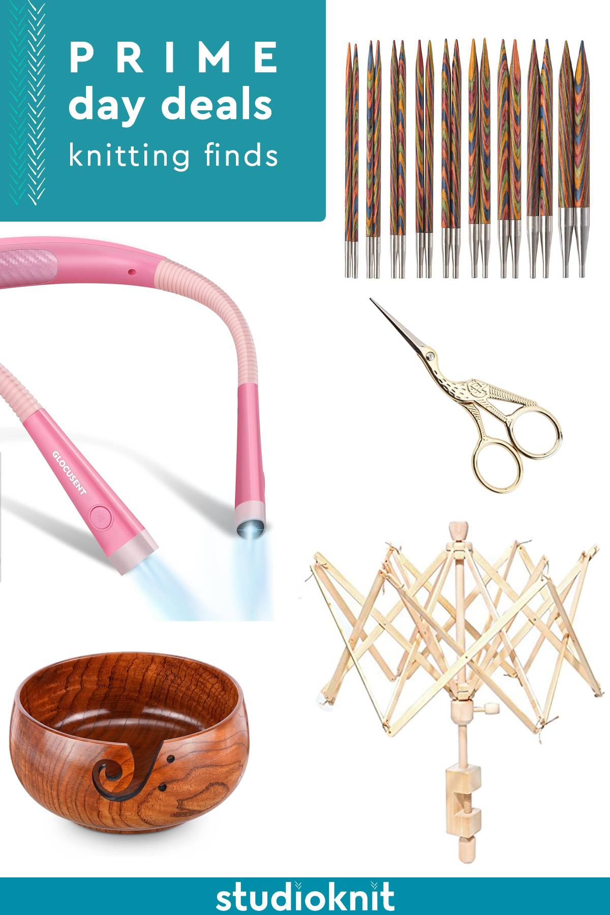 Knitting tools.