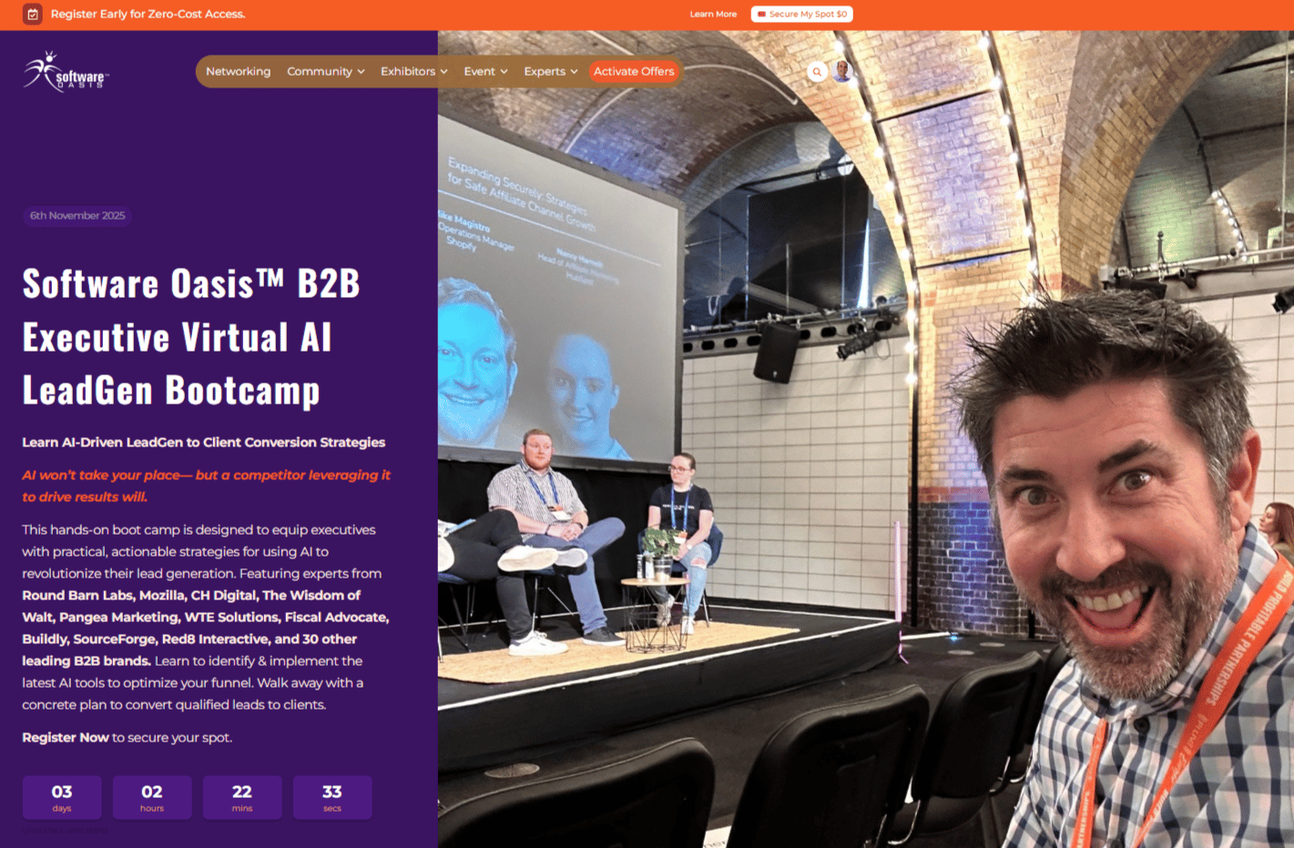 Software Oasis Summit Invitation